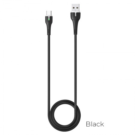 X45 Surplus Charging Data Cable For Type-C - Black